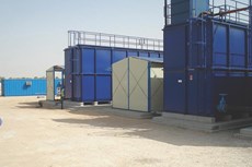 Temporary Membrane Bioreactor: Dubai Biotechnology and Research Park (Dubiotech), Dubai Studio City, International Media Production Zone (IMPZ)